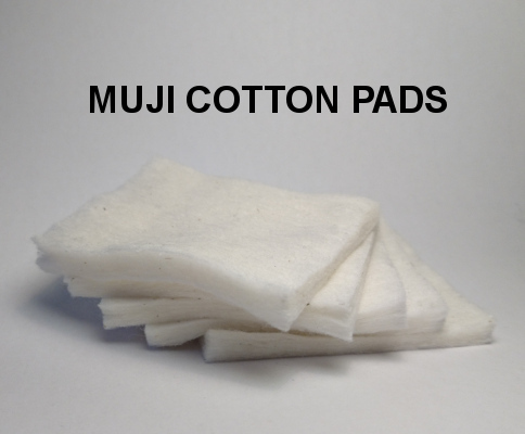MUJI Cotton Baumwolle Watte pads 5x6 cm